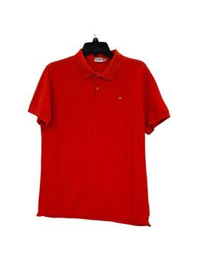 J. Lindeberg Polo Shirt Regular Fit Preppy Minimalist Modern Golf Sporty Size M